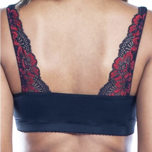 Lace trim bra - Picture 2 of 12